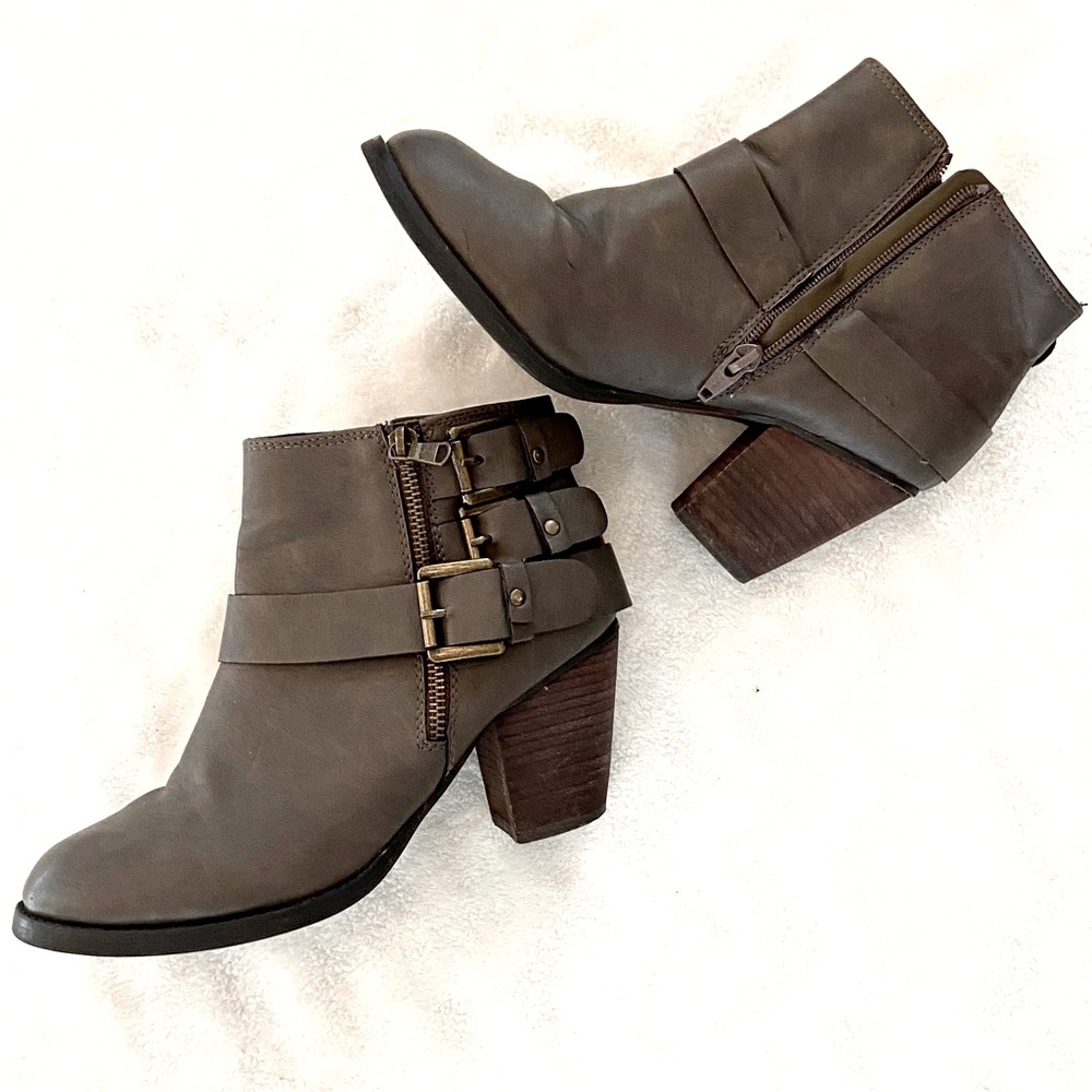 Taupe Ankle Boots